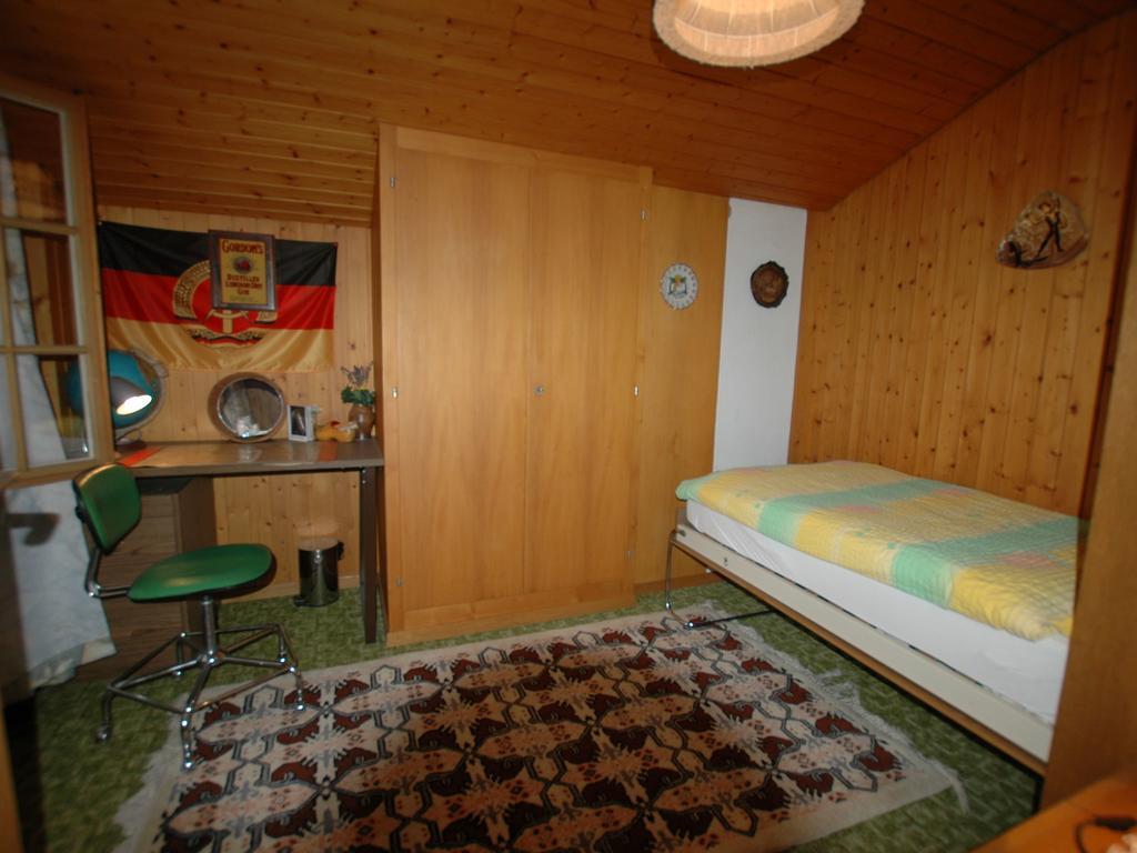 Pristine Home In A Charming Village Large Grassy Sunbathing Area View Of The M Nch And Jungfrau Wilderswil Kültér fotó